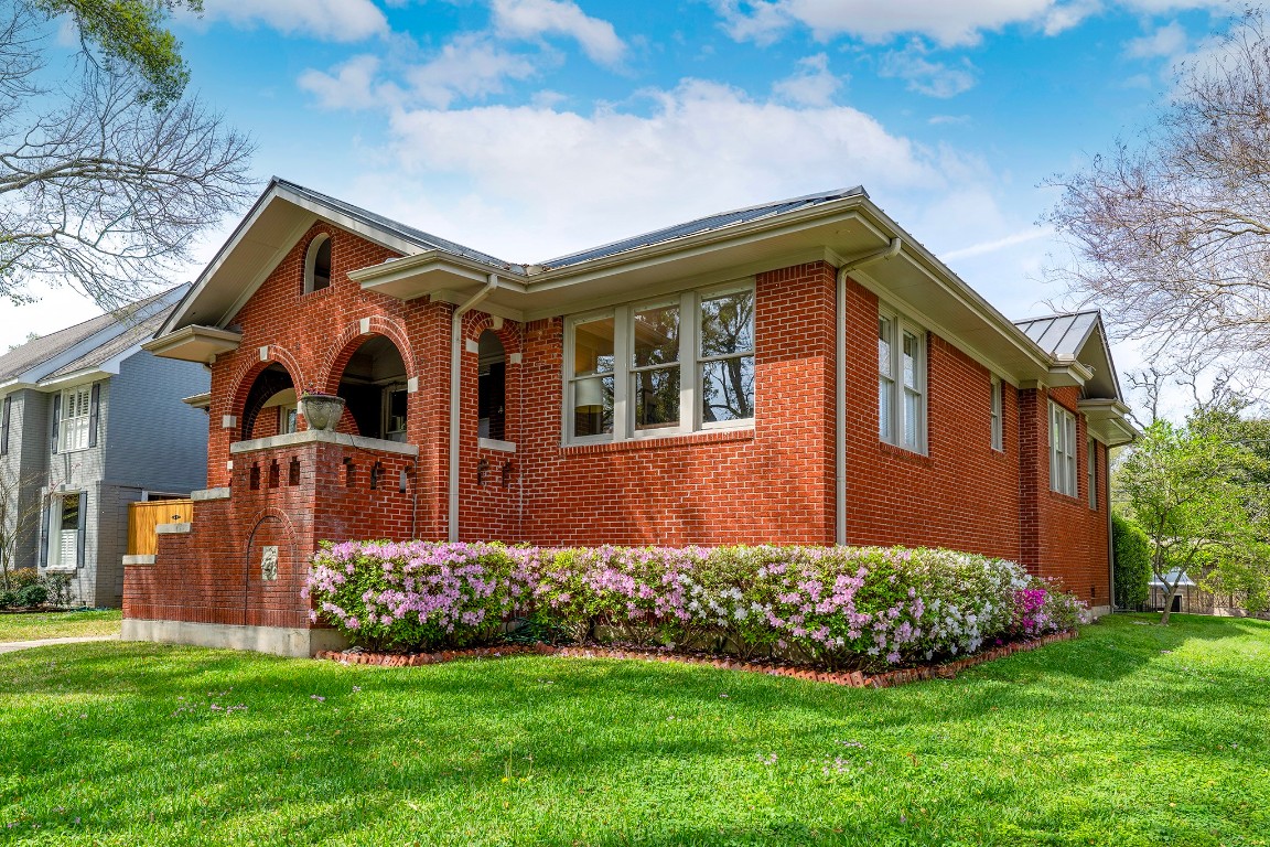 1902 Bolsover Street Houston, TX 77005 - Photo 1 of 27 1902 Bolsover is a charming 1930s raised brick residence set on a large corner lot, showcasing timeless architecture and beautiful curb appeal.