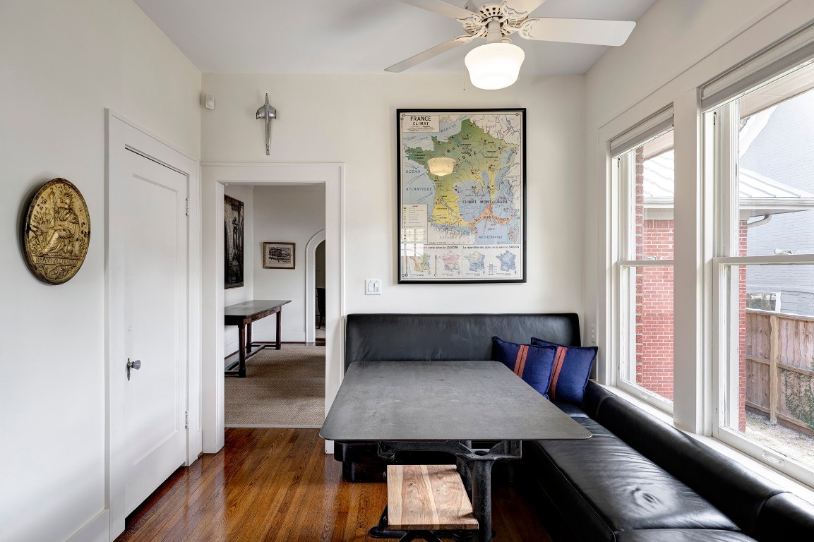 1902 Bolsover Street Houston, TX 77005 - Photo 12 of 27 Breakfast room looking toward the dining room.