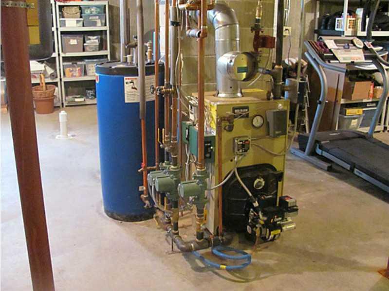 302 Walker Hill Road Wilton, ME 04294 - Photo 15 of 32 Basement. Heating System