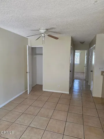 a view of a hallway with a glass doors