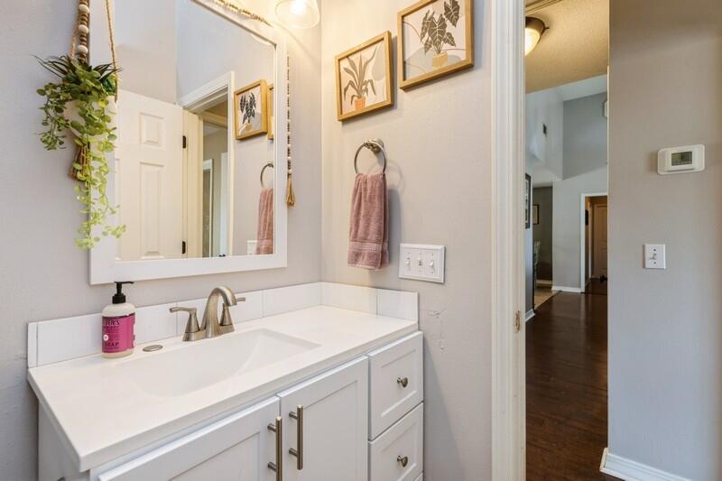 2377 Lake Silver Road Crestview, FL 32536 - Photo 26 of 36 a bathroom with a sink and a mirror