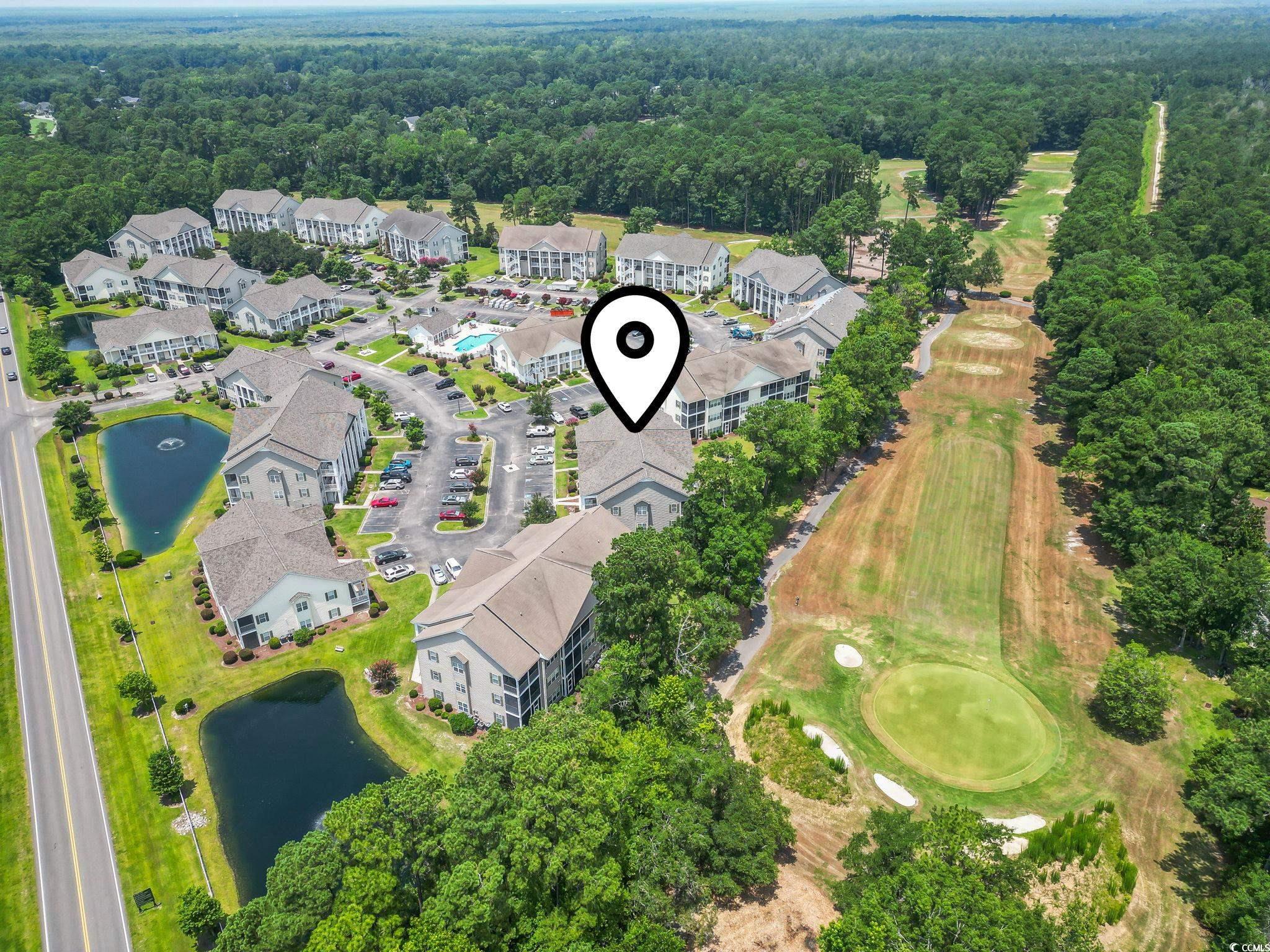 5810 Longwood Drive, Unit 14304 Murrells Inlet, SC 29576 - Photo 2 of 30 Aerial view of property and surrounding area with