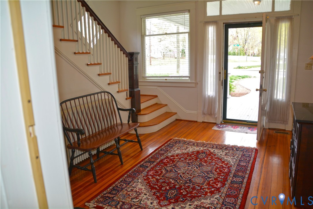 900 High Street Farmville, VA 23901 - Photo 15 of 24 Hardwood flooring throughout the entry area, featu