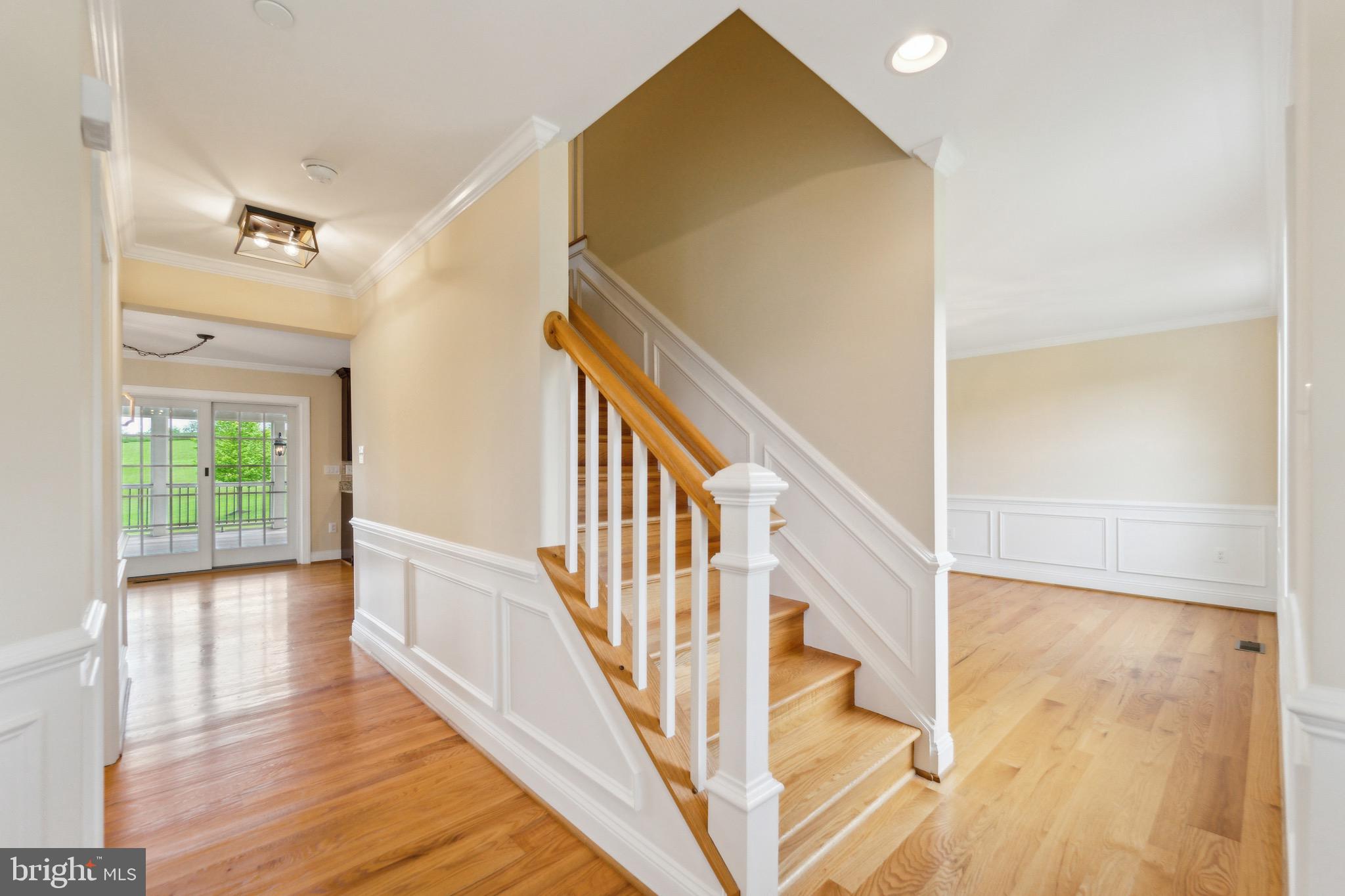 4905 Bartholows Road Mount Airy, MD 21771 - Photo 5 of 70 a view of an entryway with wooden floor