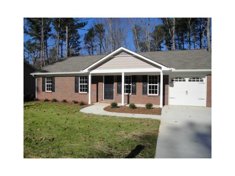 1249 Vonda Lane Southwest Mableton, GA 30126 - Photo 1 of 1 Exterior Front. Quality built home. Stepless ranch, brick and Hardiplank for low maintenance. Located Mins. from downtown, the Atlanta Airport and 3 major expressways.
