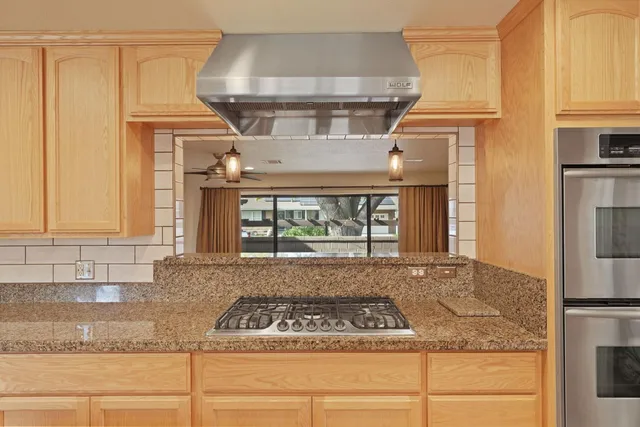 a view of front door