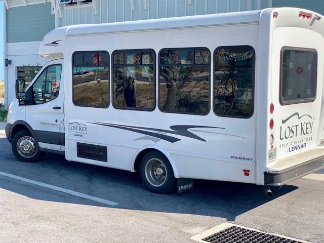 a car parked in front of a building
