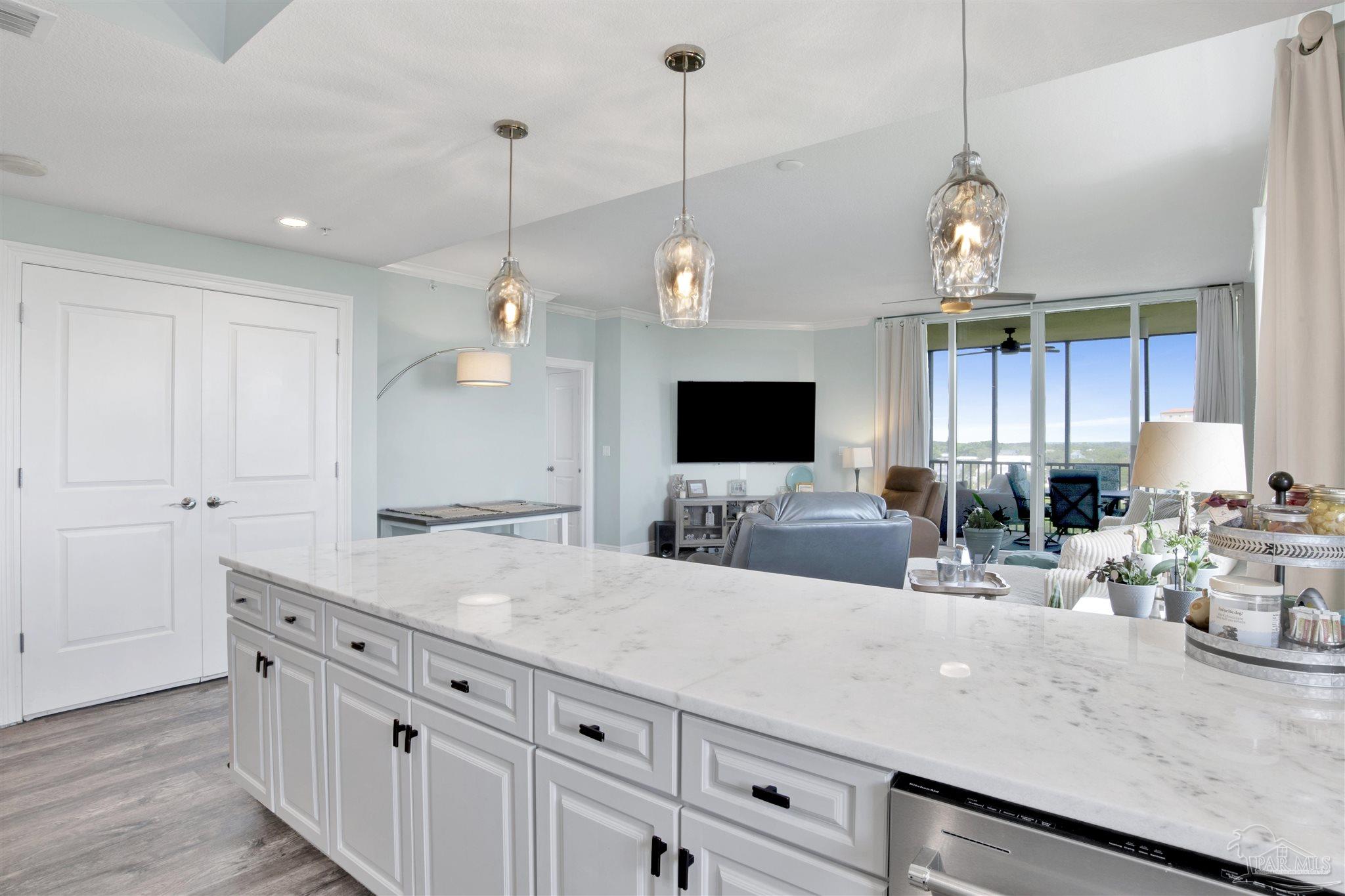 608 Lost Key Drive, Unit 705C Perdido Key, FL 32507 - Photo 7 of 51 a kitchen with sink and window