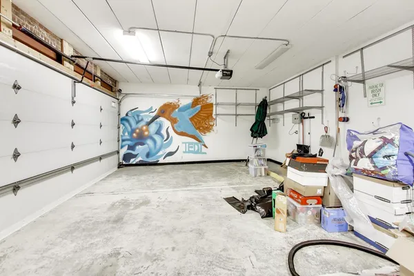 a view of storage and utility room