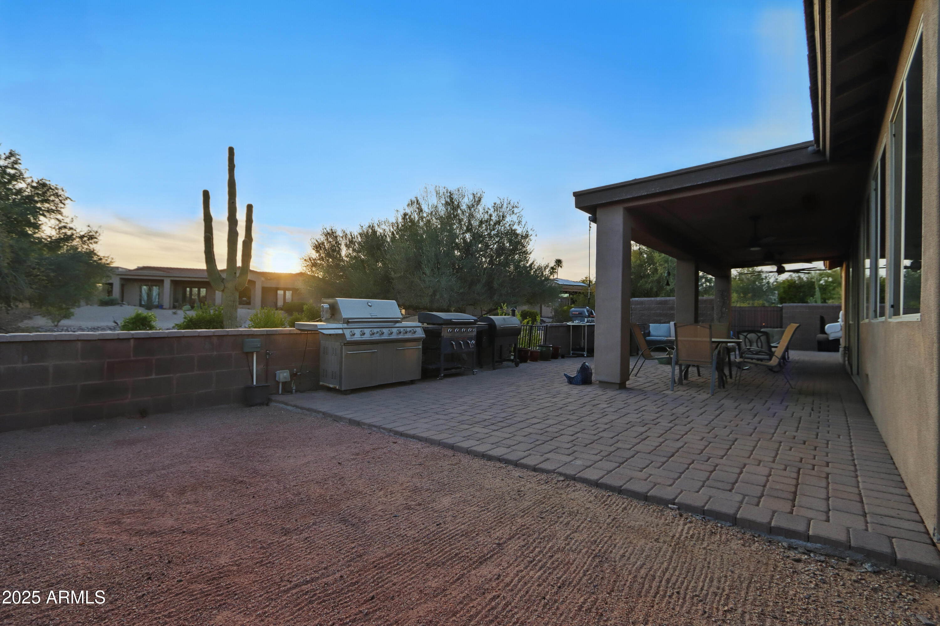 19023 East Buckskin Drive Rio Verde, AZ 85263 - Photo 39 of 58 a view of a terrace with chairs