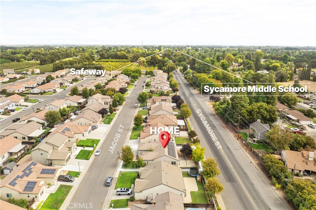 2135 Jacob Street Gridley, CA 95948 - Photo 47 of 50 an aerial view of residential houses with outdoor space