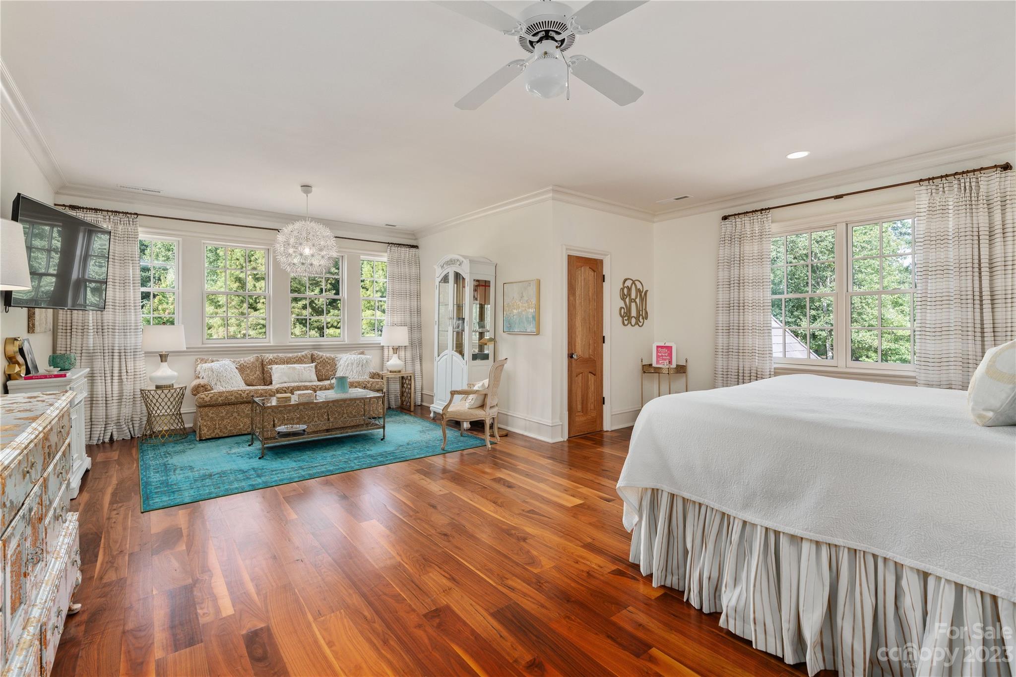 1007 Eirlys Lane Matthews, NC 28104 - Photo 28 of 48 a living room with furniture and a large window