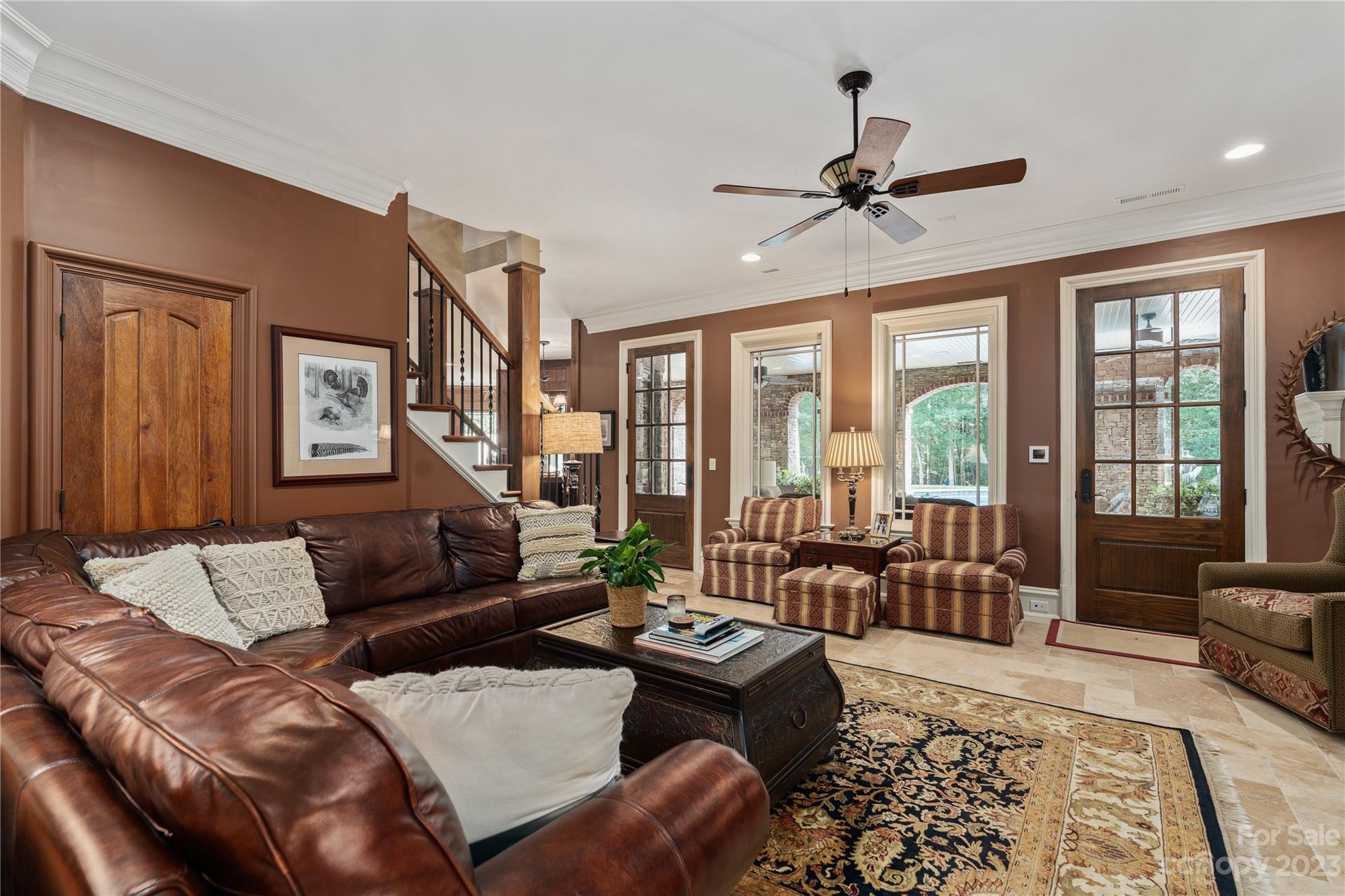 1007 Eirlys Lane Matthews, NC 28104 - Photo 40 of 48 a living room with furniture and a large window