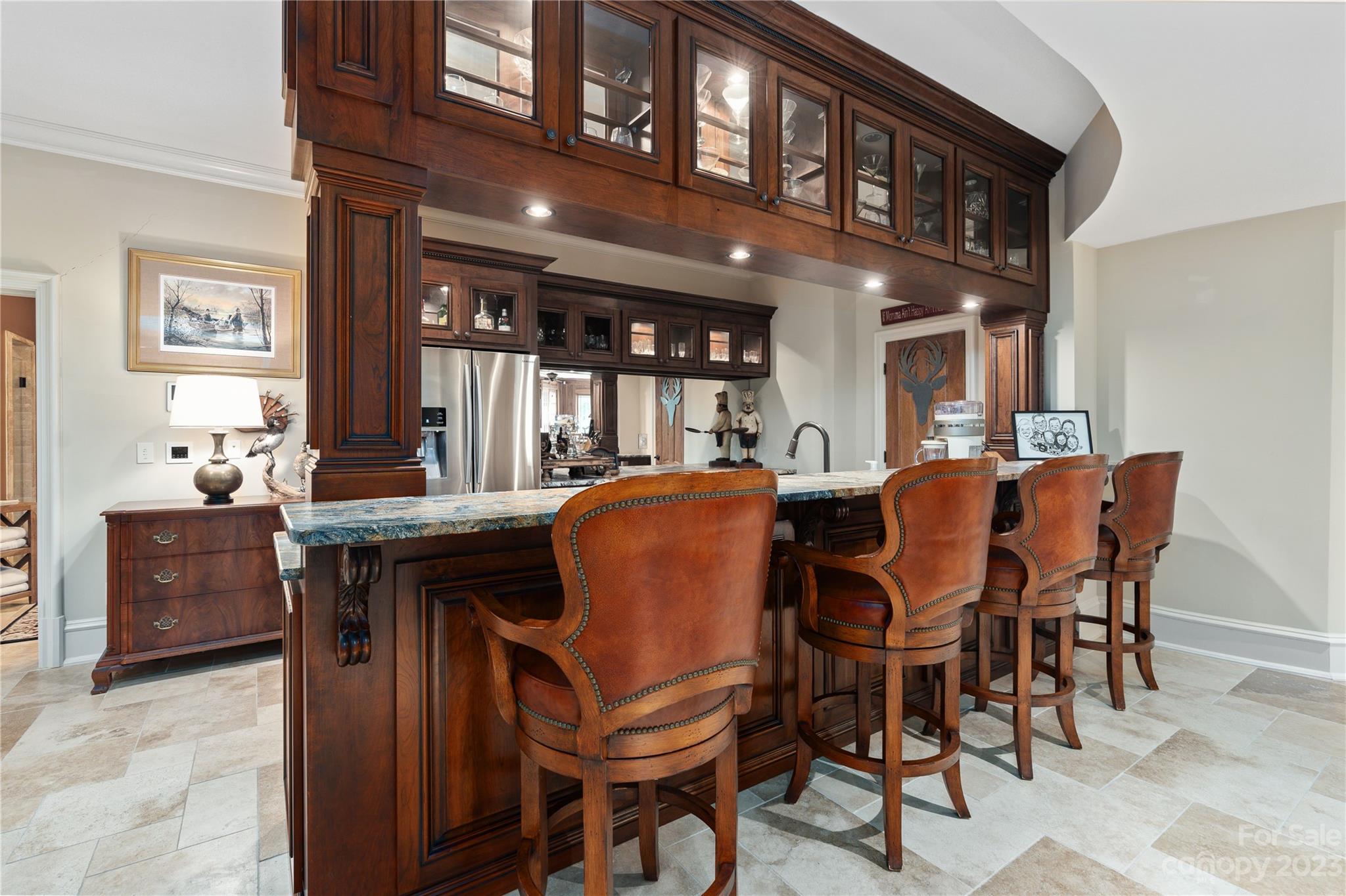 1007 Eirlys Lane Matthews, NC 28104 - Photo 41 of 48 a view of a dining room with furniture