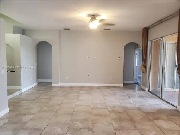 a view of empty room