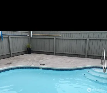 a backyard of a house