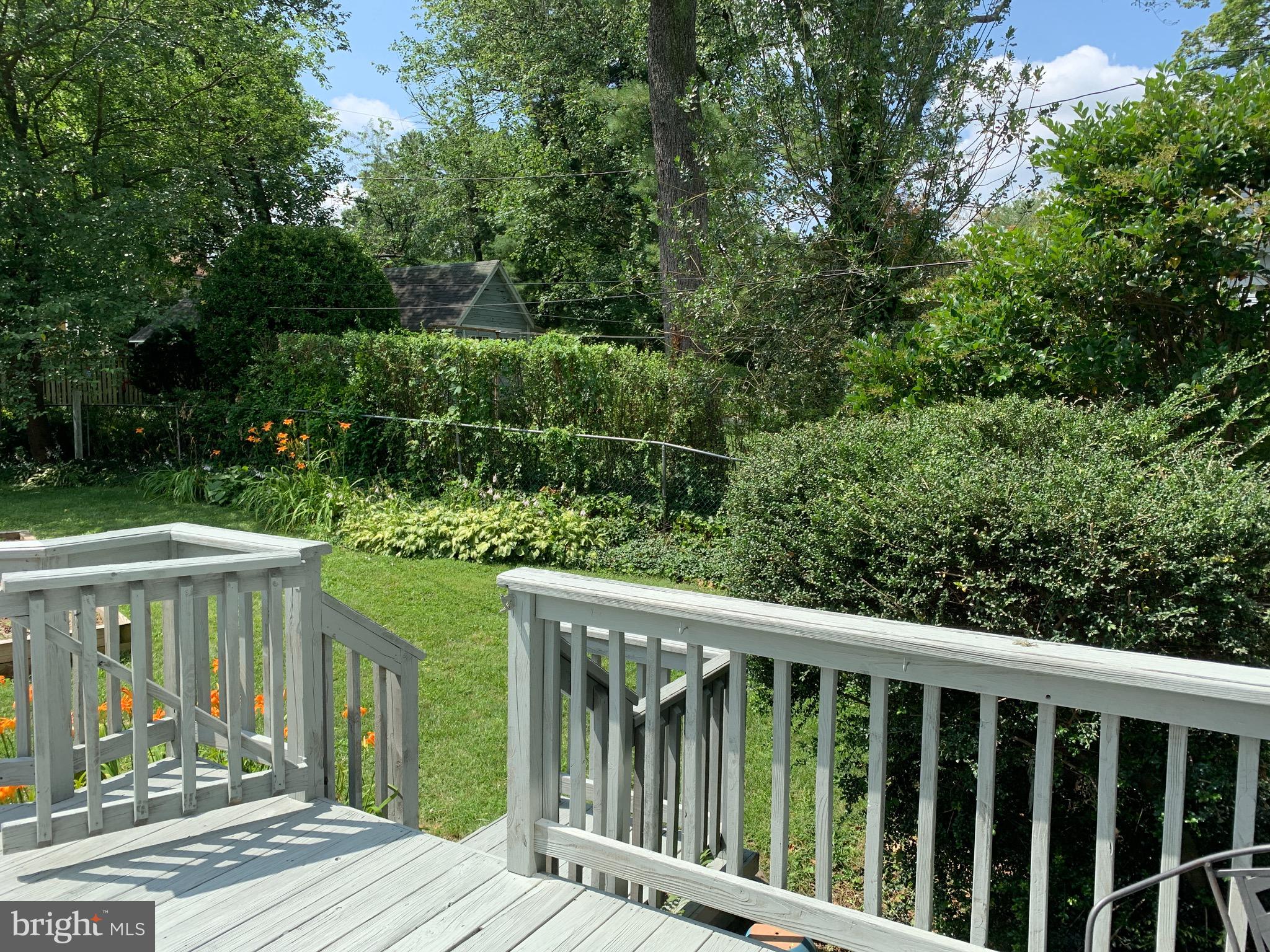 813 Cedarcroft Road Baltimore, MD 21212 - Photo 38 of 43 View from deck!