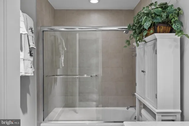 a view of a building with entryway