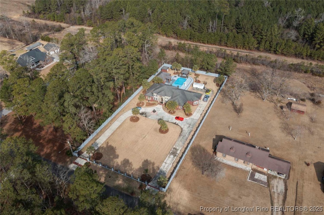 5304 Pineview Road Lumberton, NC 28360 - Photo 45 of 49 an aerial view of a house with a yard
