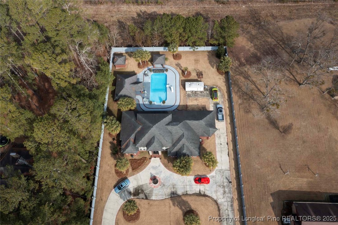 5304 Pineview Road Lumberton, NC 28360 - Photo 46 of 49 an aerial view of a house with outdoor space