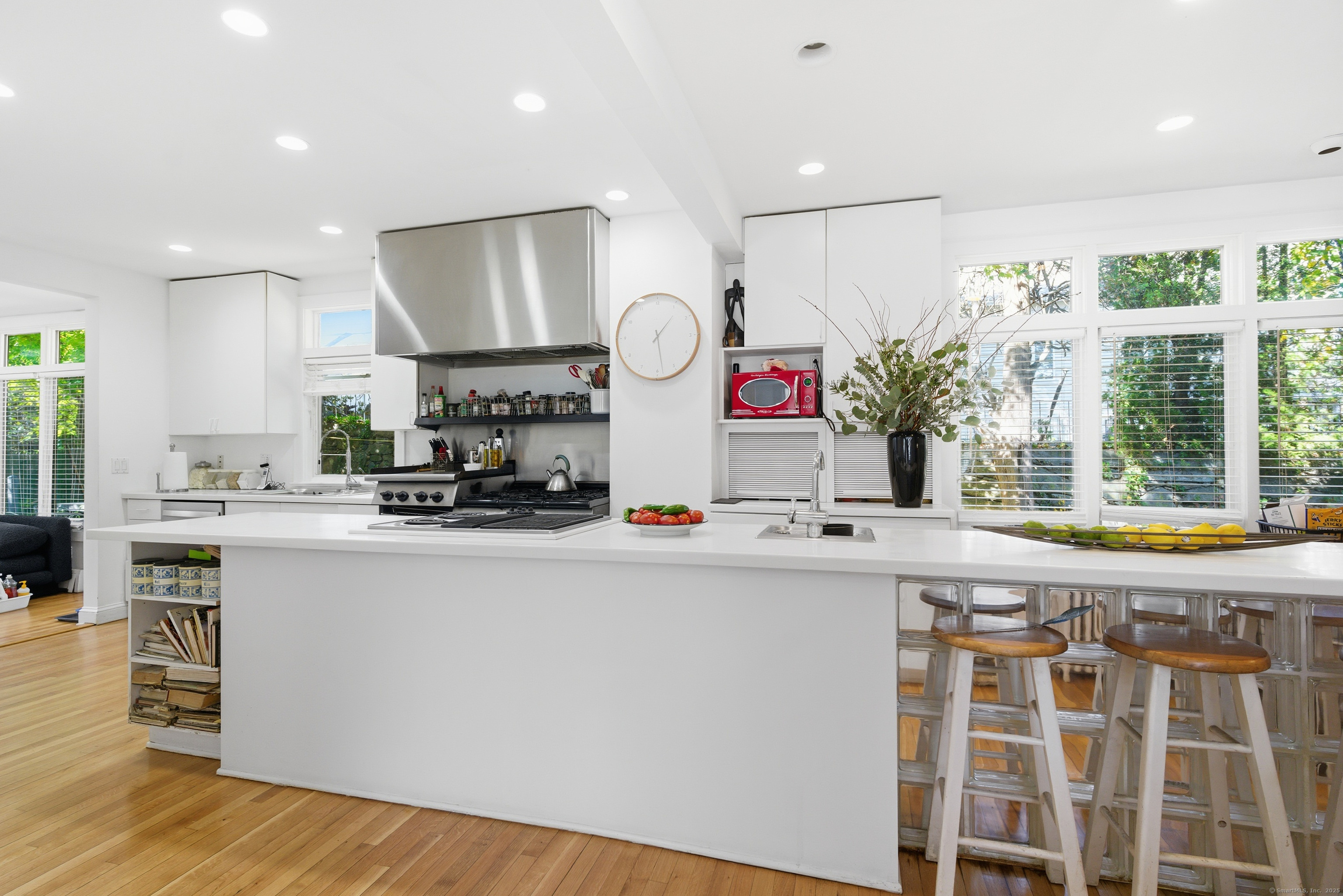 2345 Park Avenue Bridgeport, CT 06604 - Photo 8 of 39 a kitchen with counter top space and living room view