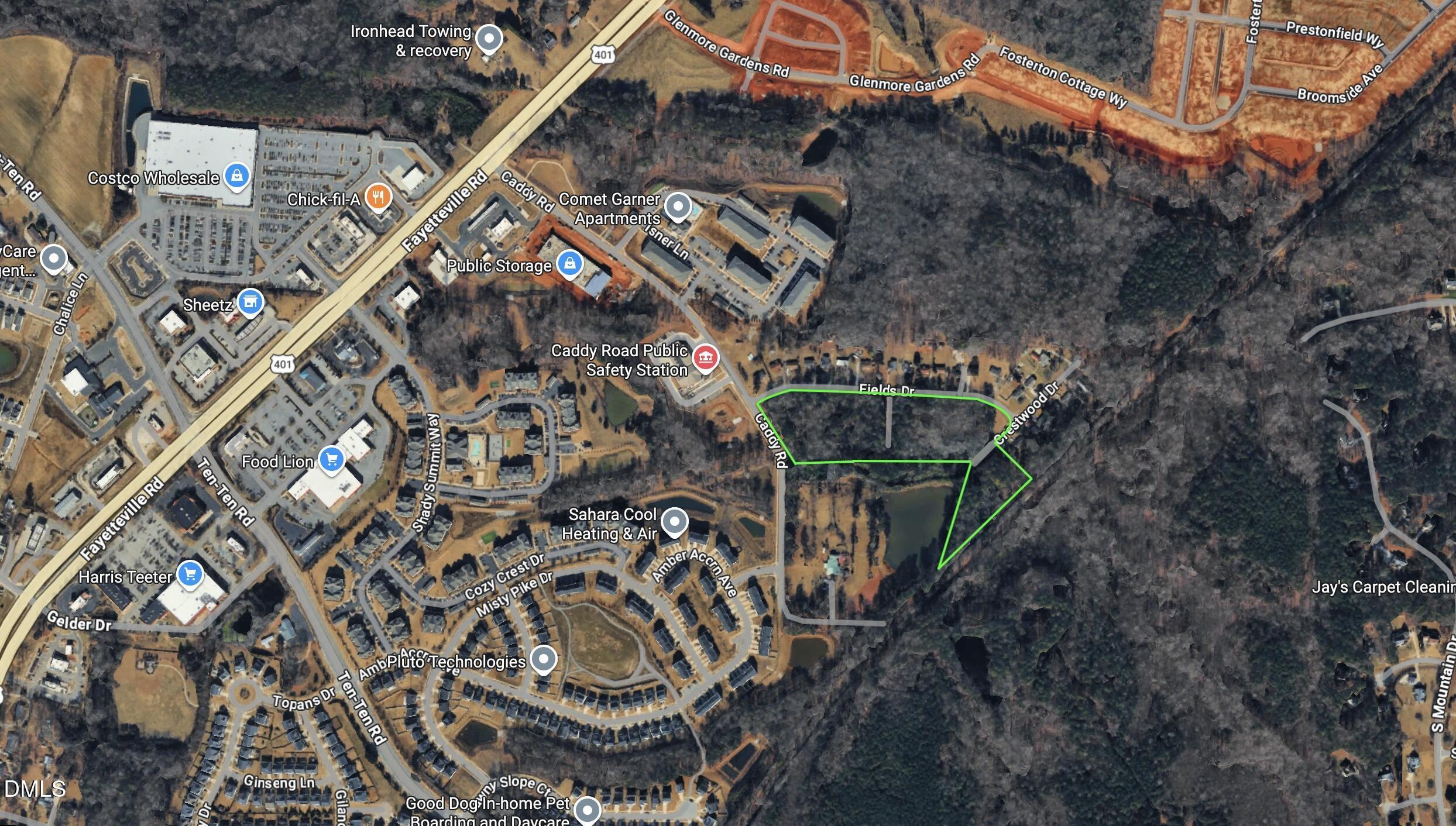 0 Fields Drive Raleigh, NC 27603 - Photo 7 of 17 Woodcrest Aerial