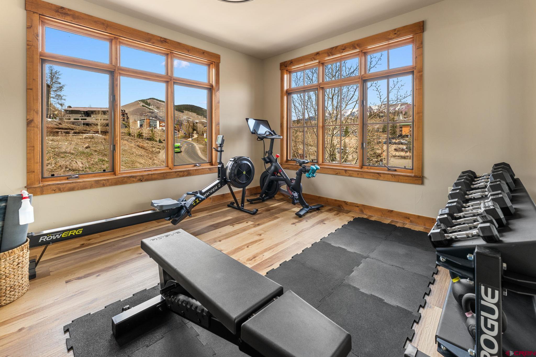 621 Gothic Road, Unit 2A Crested Butte, CO 81225 - Photo 31 of 34 a living room with furniture and a window