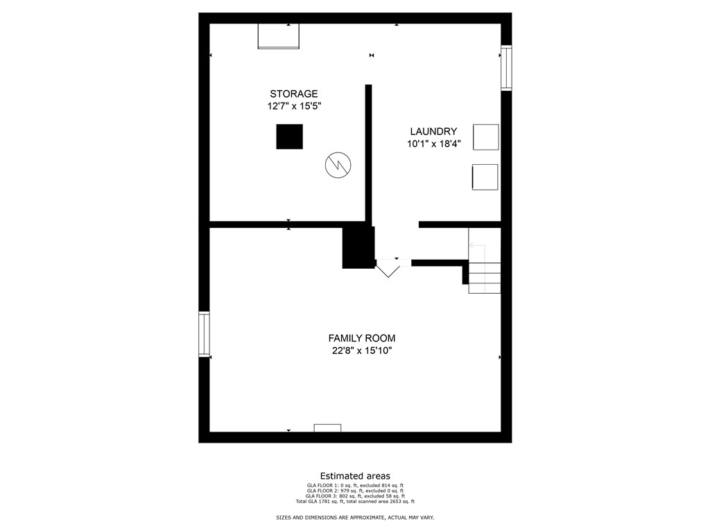 136 Rounds Avenue Providence, RI 02907 - Photo 35 of 37 Basement Floor Plans