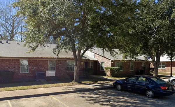 a car parked on the side of a street