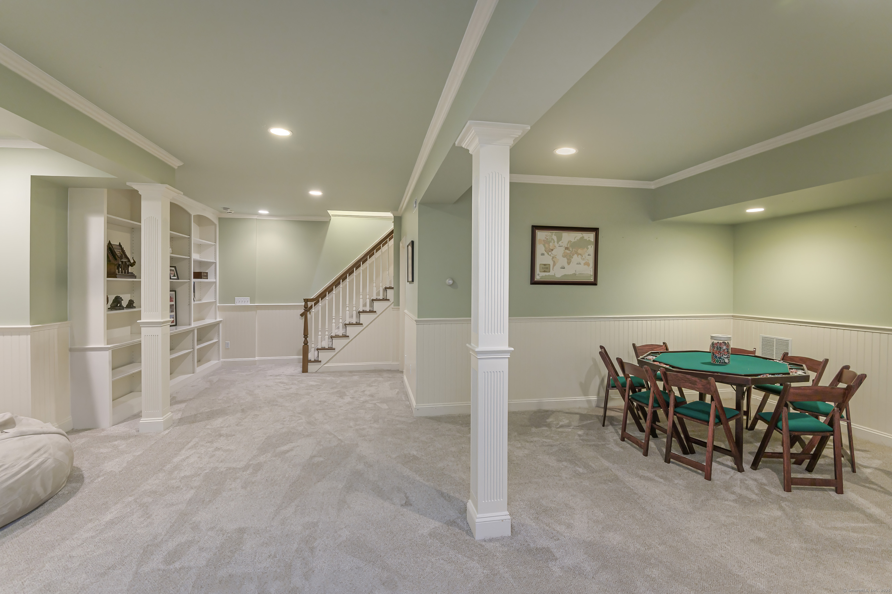 134 Nod Road Ridgefield, CT 06877 - Photo 33 of 40 a view of a hallway with seating area