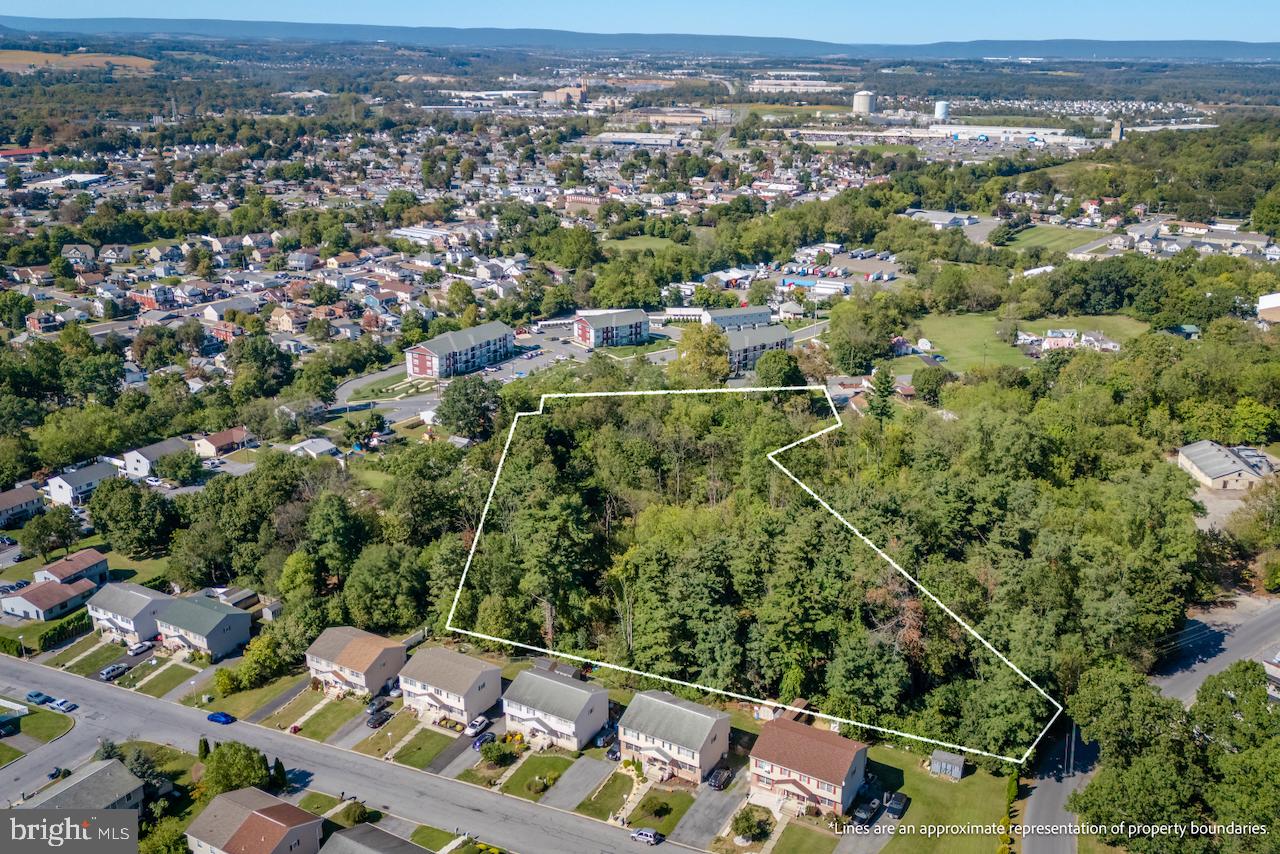 1220 Hay Road Temple, PA 19560 - Photo 13 of 24 an aerial view of a city with lots of residential buildings