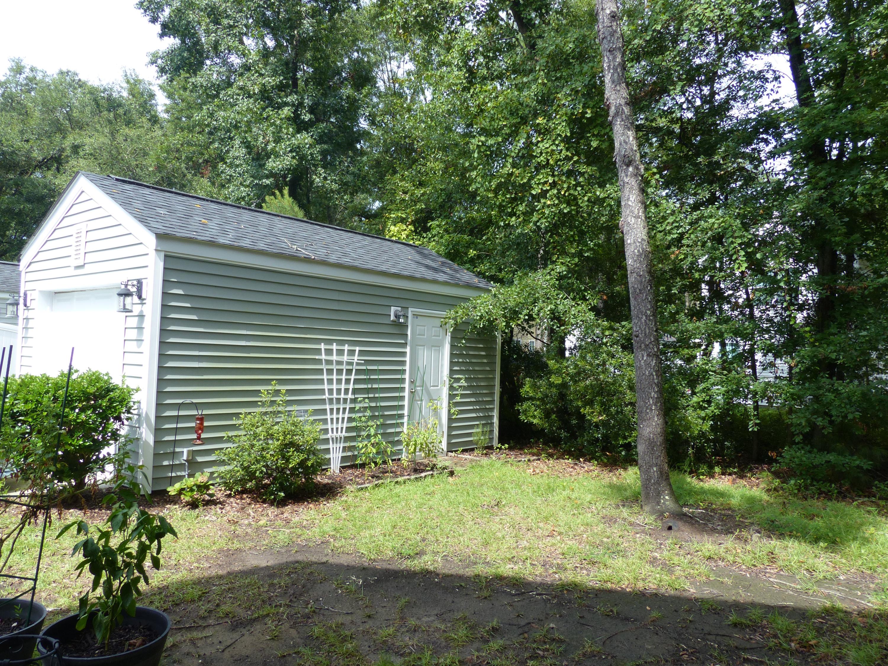 1677 Bee Balm Road Johns Island, SC 29455 - Photo 26 of 29 Backyard and Garage