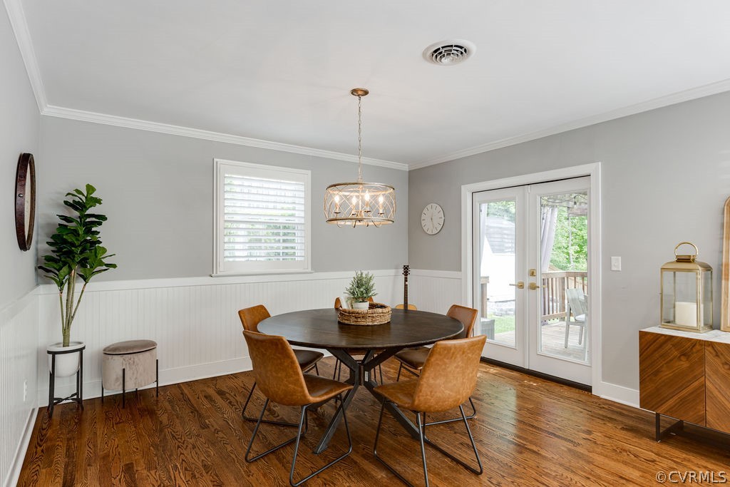 603 Ridge Top Road Henrico, VA 23229 - Photo 10 of 48 Spacious dining with French doors to outdoors