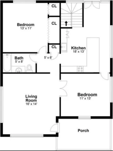 a picture of a black and white photo