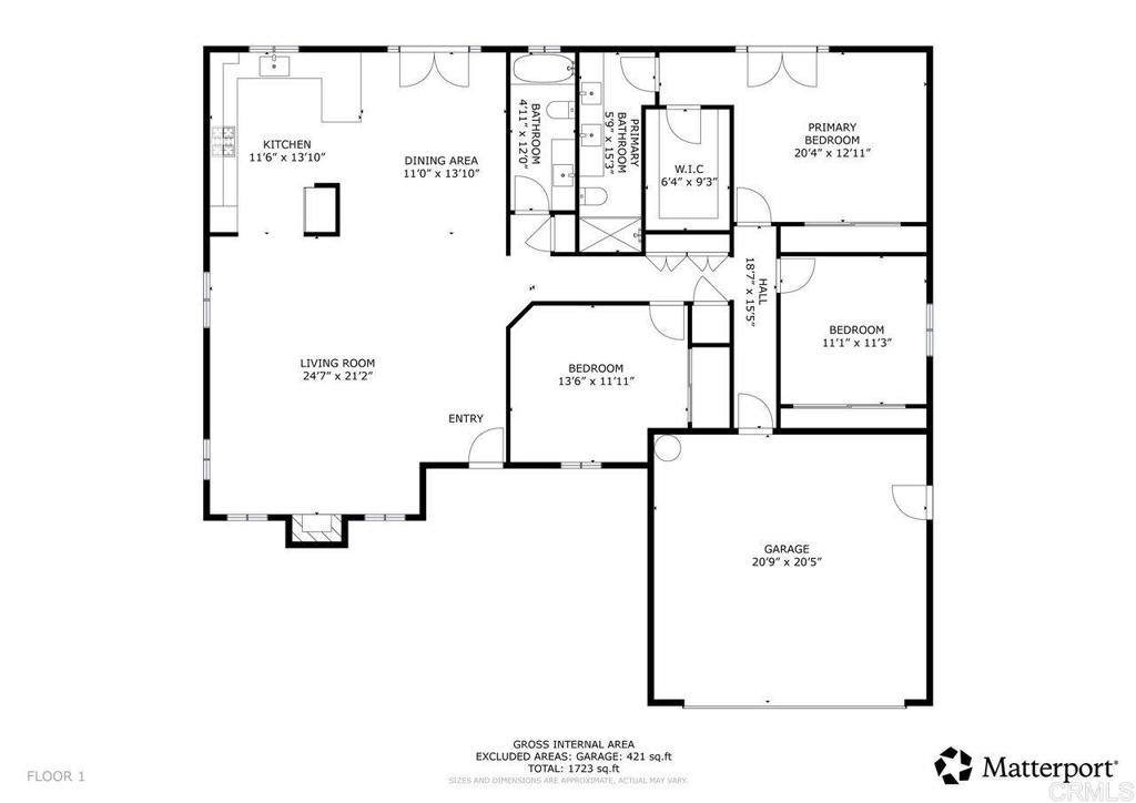 24350 Watt Road Ramona, CA 92065 - Photo 8 of 26 a picture of a bathroom with a white wall and a picture