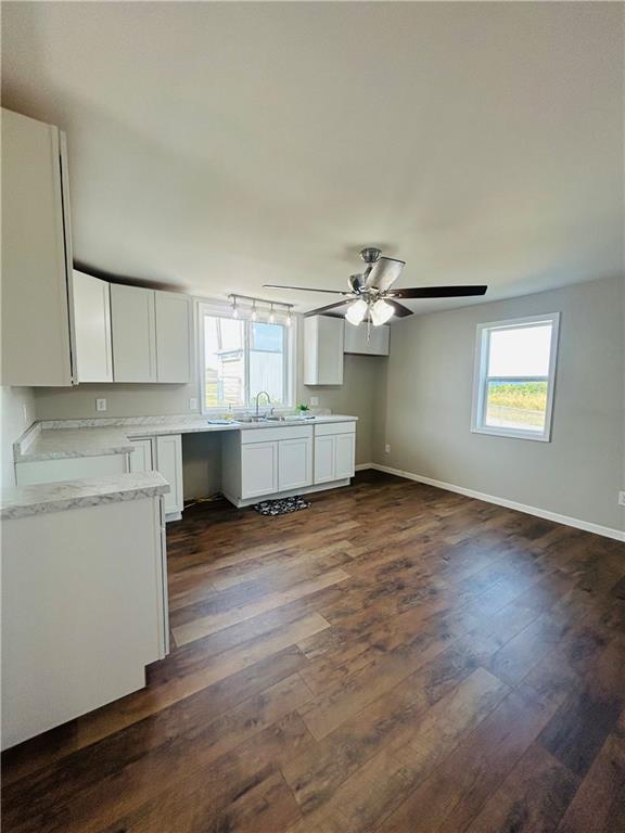 39 Murphy Street Uniontown, PA 15401 - Photo 10 of 35 a view of a kitchen with a sink cabinets and a window