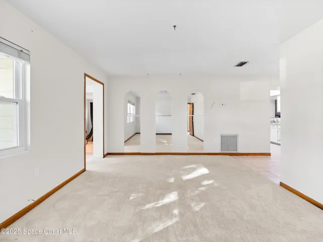 a view of empty room