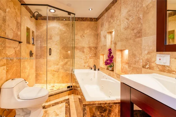 a bathroom with a sink and a bathtub