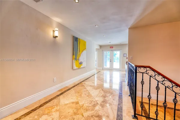 a view of an entryway