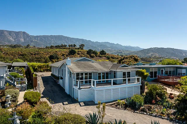 a view of a city with mountain view