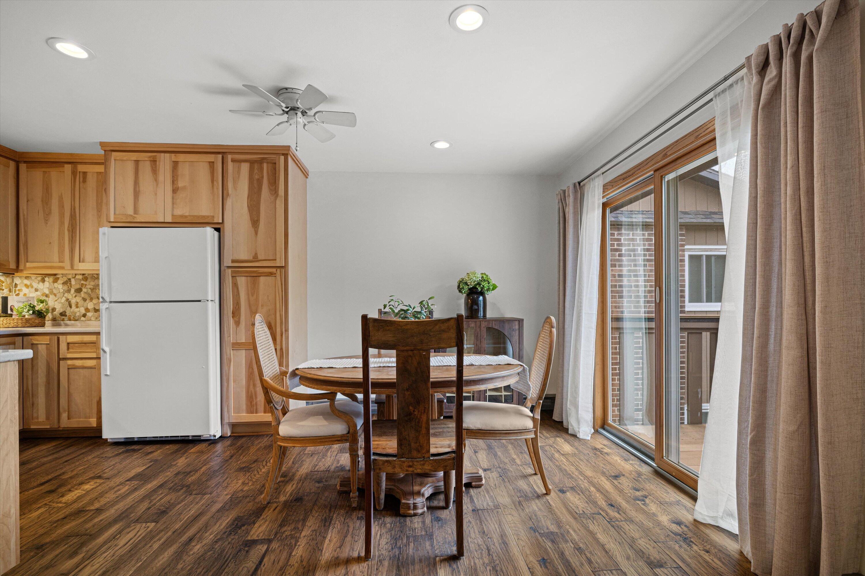 420 Racine Street, Unit 107 Waterford, WI 53185 - Photo 8 of 30 Dining area & Patio door