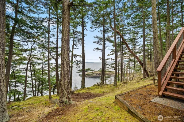 a view of an outdoor space with seating area