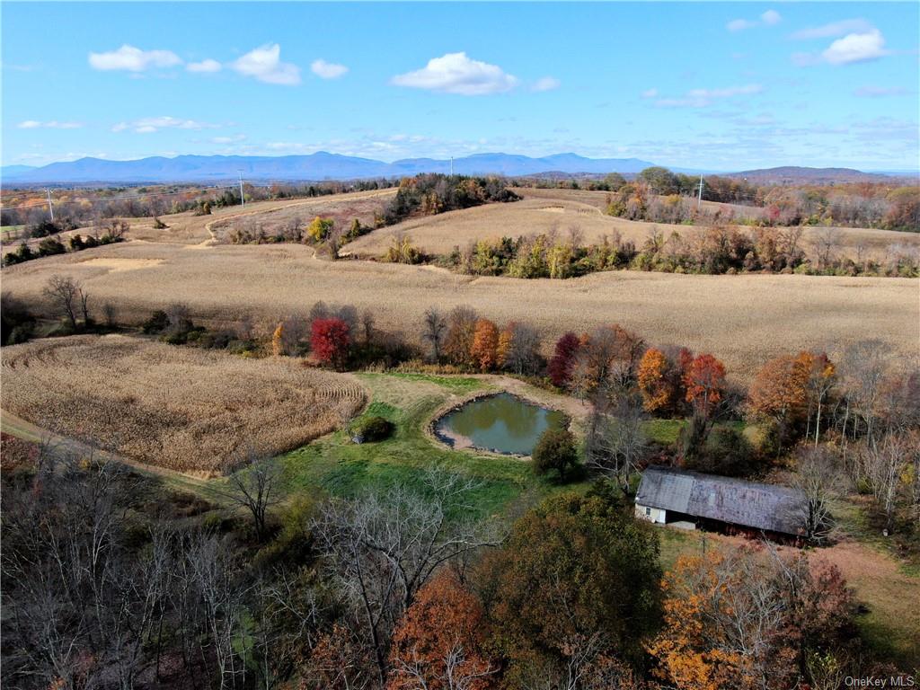 352 352 Schneider Road Hudson, NY 12541 - Photo 17 of 25 Bird's eye view with a water and mountain view