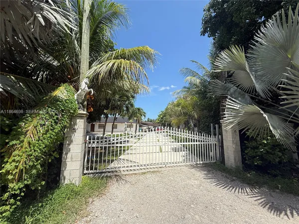 a big house with a yard