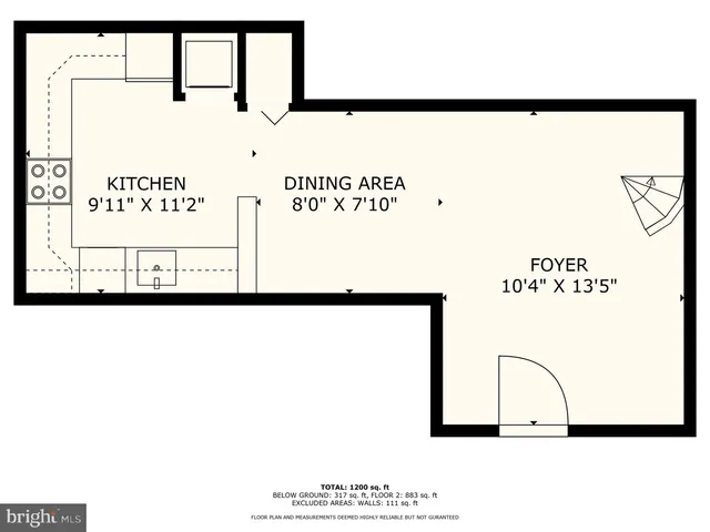 a picture of a bench in a white wall