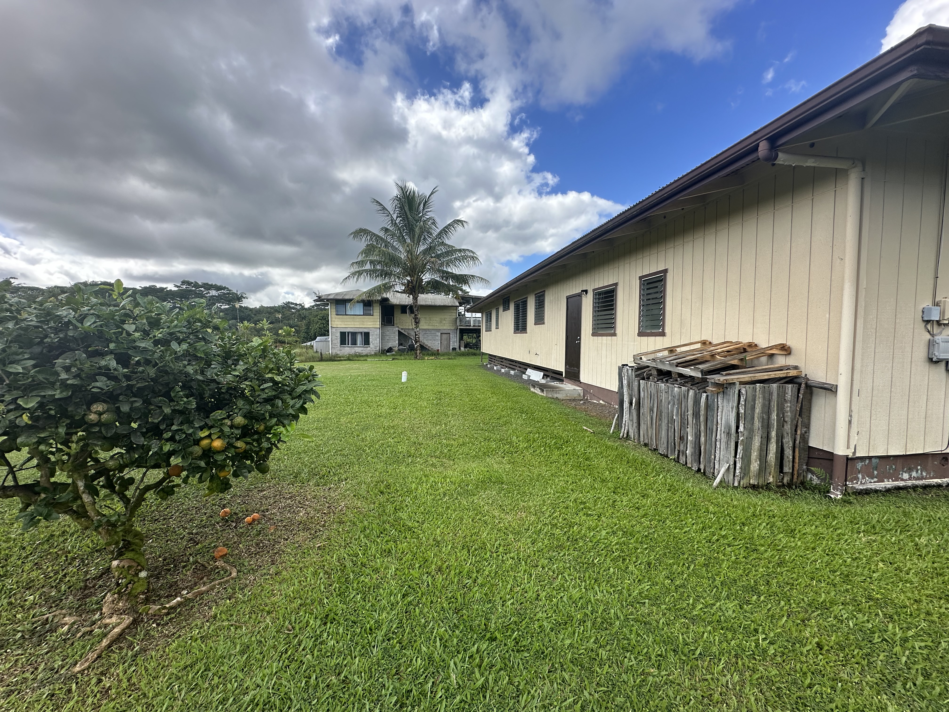 17-303 Pilikino Road Kurtistown, HI 96760 - Photo 6 of 7 a view of a house with backyard and garden
