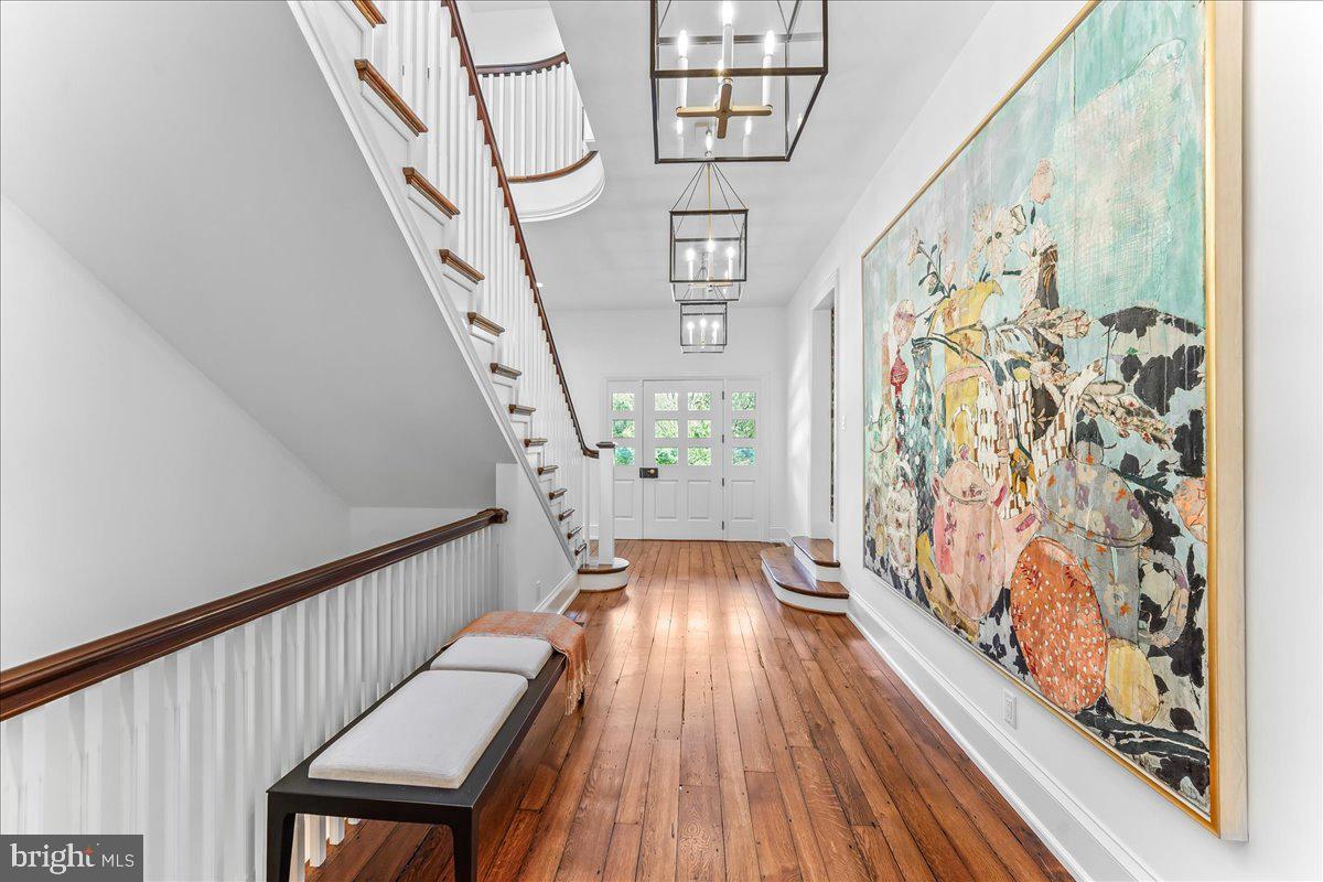 80 Heyburn Road Chadds Ford, PA 19317 - Photo 25 of 75 a view of an entryway with wooden floor