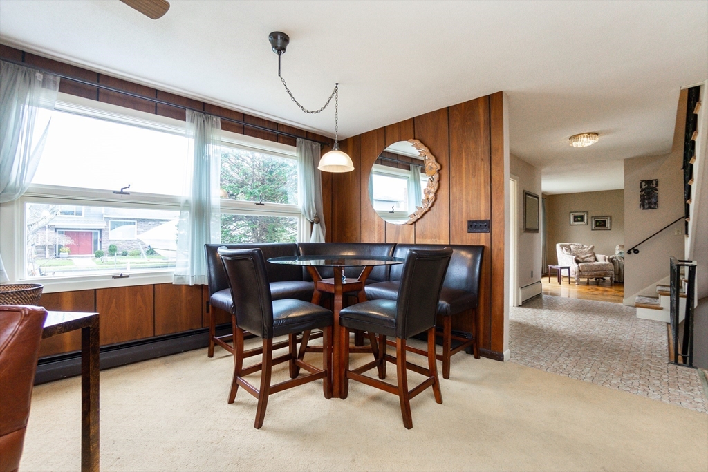 6 Leo Road Marblehead, MA 01945 - Photo 10 of 36 a view of a dining room with furniture window and outside view