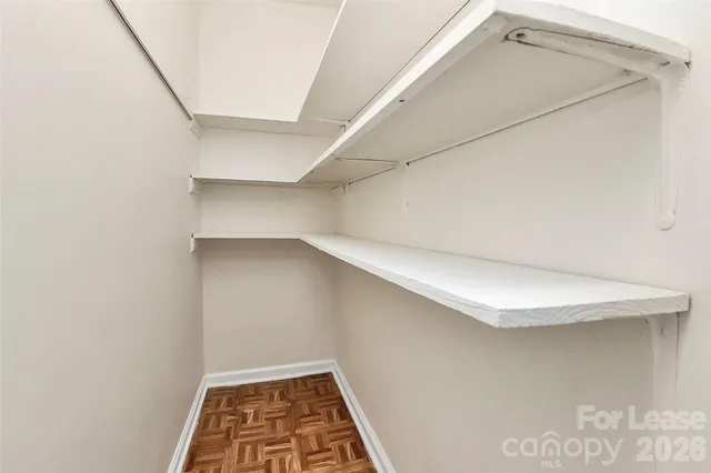 a view of a room with shelf