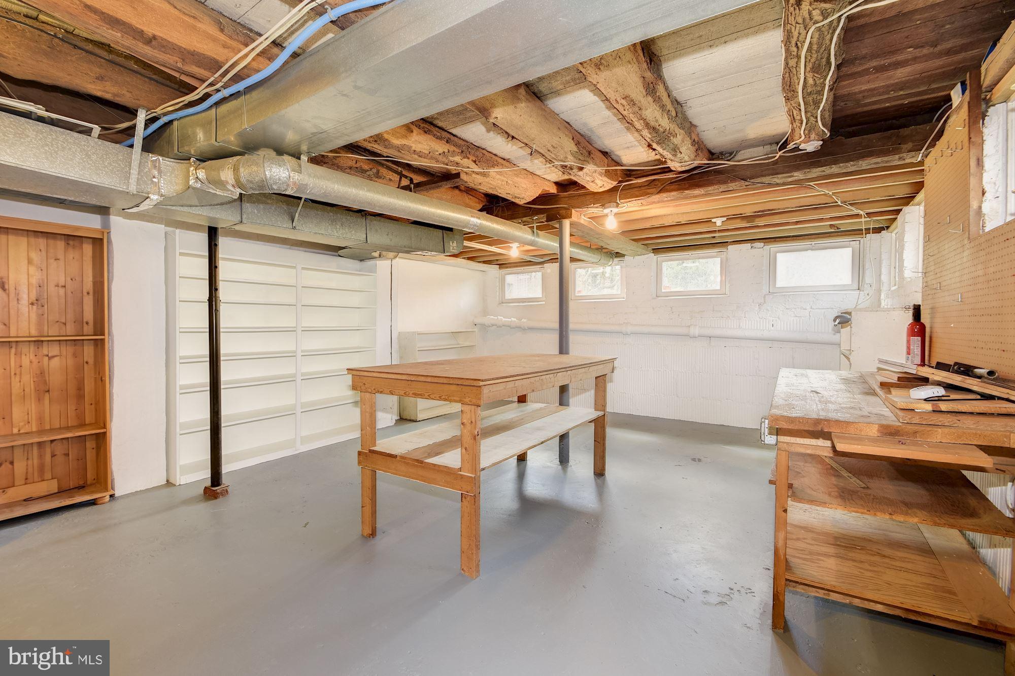 17825 Pond Road Ashton, MD 20861 - Photo 27 of 32 Basement makes a good workshop or storage space